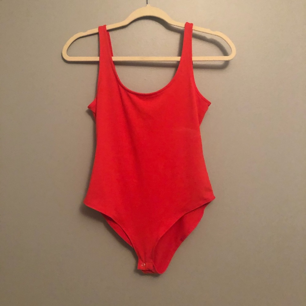Red Body Suit